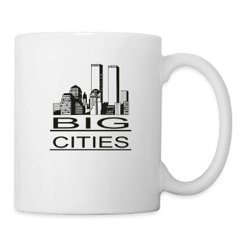 BIG CITIES Skyline 1 - Tasse - Weiß - Rechts