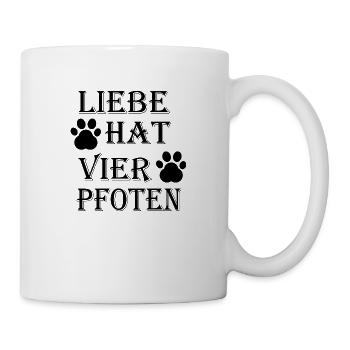 Hund Dog - Tasse - Weiß - Rechts