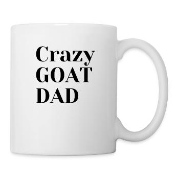 Fou GOATDAD - Mug blanc - blanc - Droite