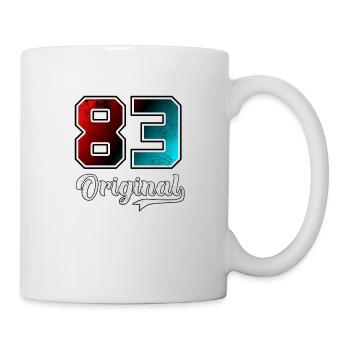 83 Original - 1983 - 40 ans Anniversaire - Mug blanc - blanc - Droite