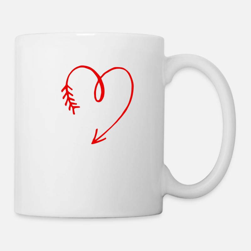 papa cœur - Mug blanc - blanc