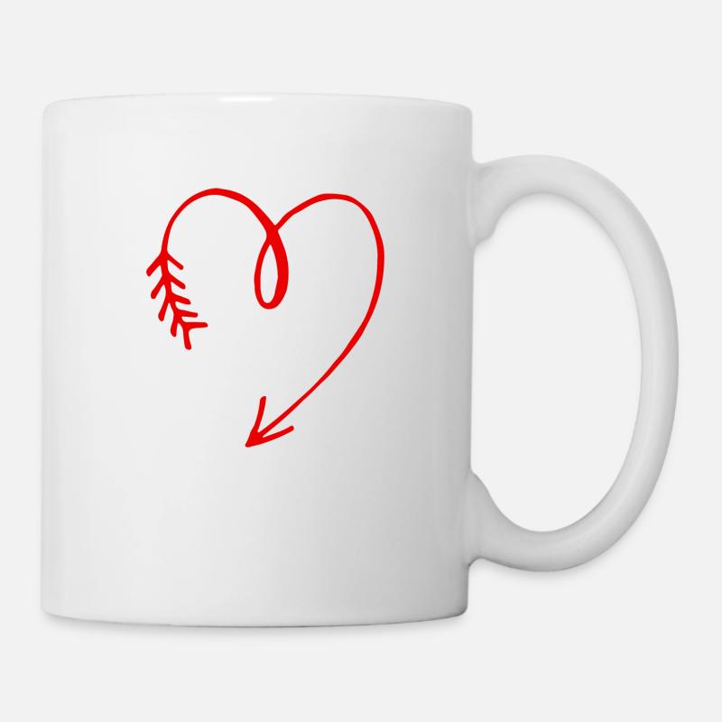 belle sœur cœur - Mug blanc - blanc