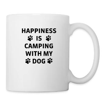 Chien de chasse - Mug blanc - blanc - Droite