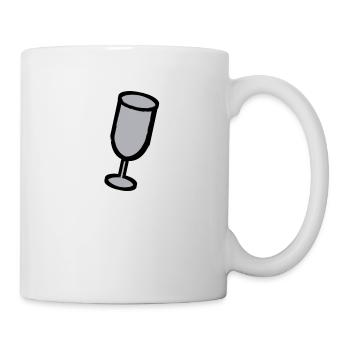 Wine Wine Time Gift Gift Idea Wine Drinker - Mug blanc - blanc - Droite