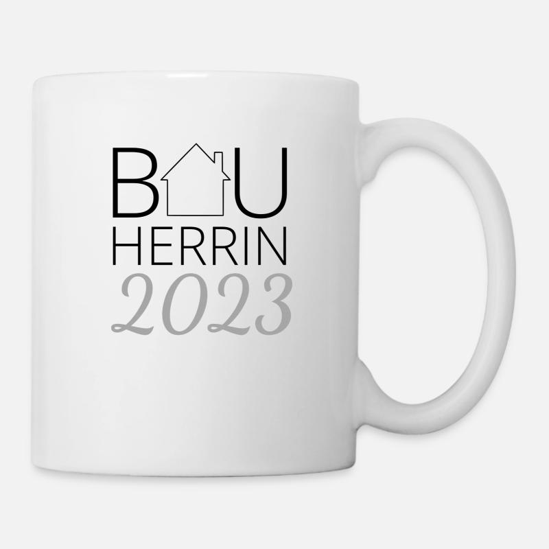 Bauherrin 2023 - Tasse - Weiß
