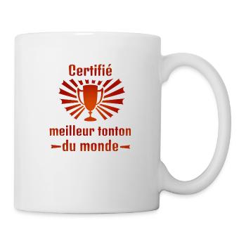 Humour Tonton - Mug blanc - blanc - Droite