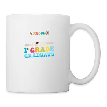Stolze Oma einer 1. Klasse von 2023 - Tasse - Weiß - Rechts