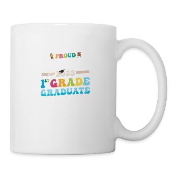 Stolzer Opa einer 1. Klasse von 2023 - Tasse - Weiß - Rechts