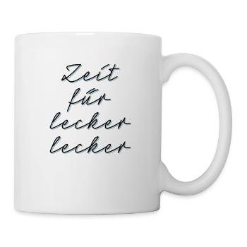 Lecker, Mahlzeit, Drink, Kakao, Kaffee, Saufen - Tasse - Weiß - Rechts