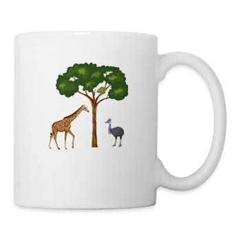 Safari Zoo Animal Safari Zoo - Mug blanc - blanc - Droite