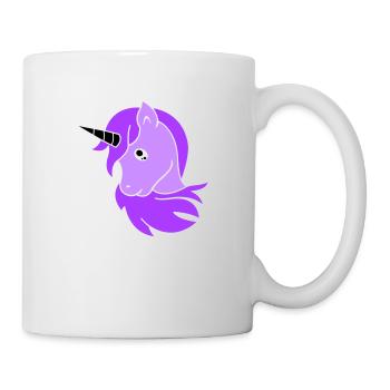 Einhorn - Tasse - Weiß - Rechts
