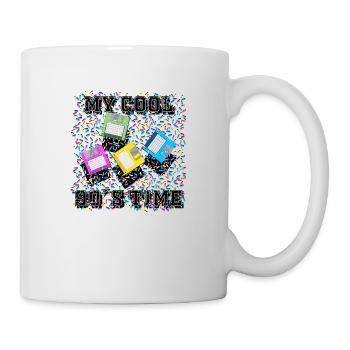 Floppy Disk - my cool 90s time - Mug - white - Right