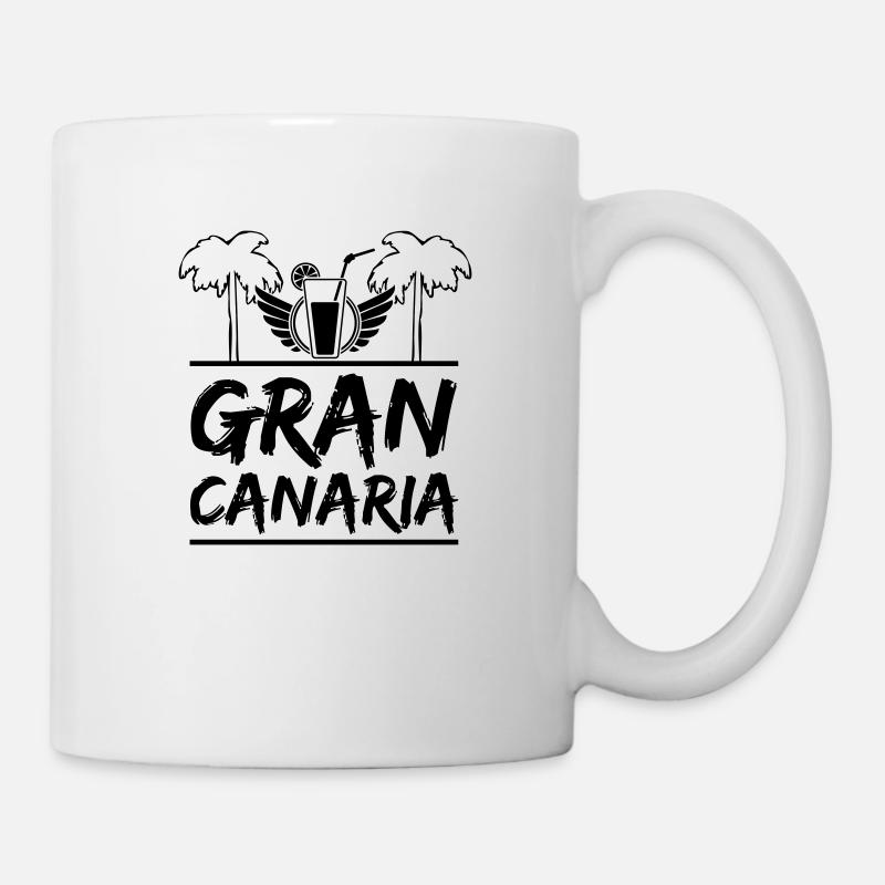 Gran Canaria - Tasse - Weiß
