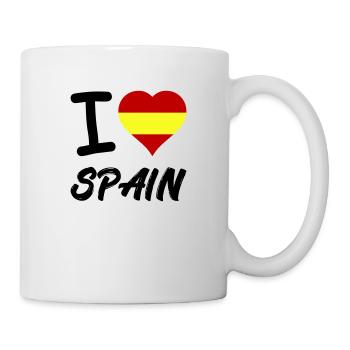 I Love Spain - Tasse - Weiß - Rechts