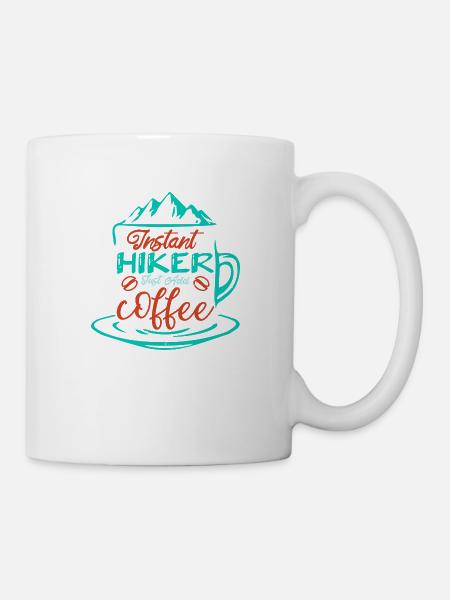 INSTANT HIKER COFFE - Mug - white