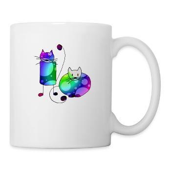 Cats - Mug - white - Right