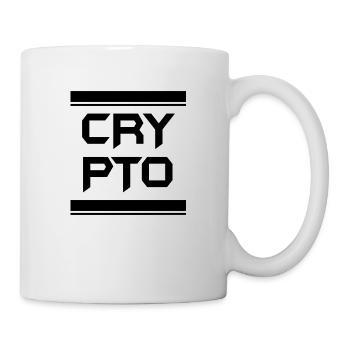 Bitcoin Trading Crypto Aktien - Tasse - Weiß - Rechts