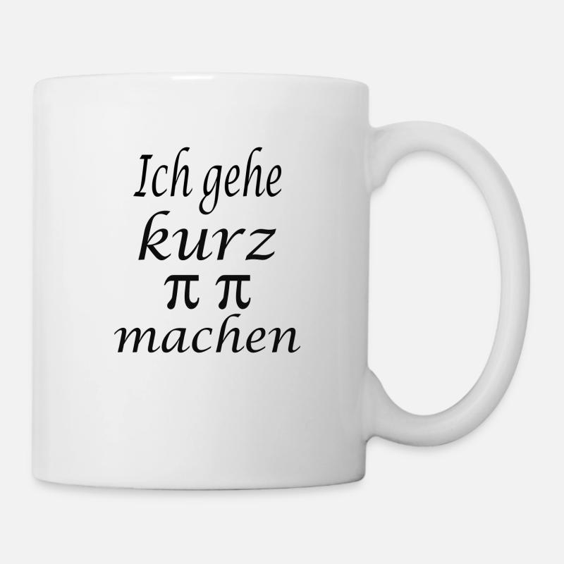 ππ Shirt - Tasse - Weiß