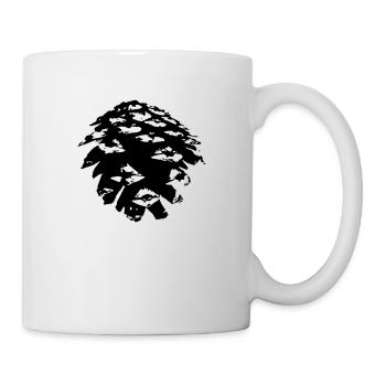 Pinecone - Mug blanc - blanc - Droite