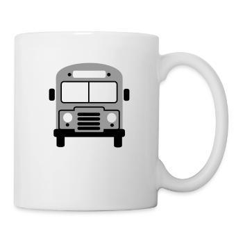 Bus - Tasse - Weiß - Rechts