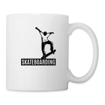 Skateboard SUP Surfing - Mug - white - Right