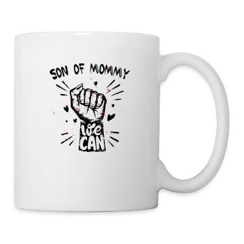 Pregnancy Baby shower Babyshower Boy Girl - Mug - white - Right