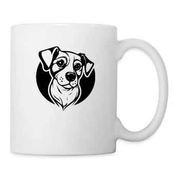 CHIEN CHAT ANIMAL DE COMPAGNIE - Mug blanc - blanc - Droite