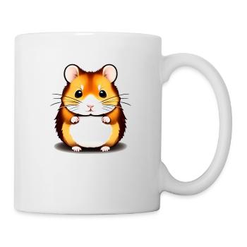 Cute Cartoon Hamster Love Pet 21 - Mug - white - Right