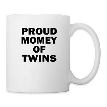 Schwangerschaft Babyparty Babyshower Boy Girl - Tasse - Weiß - Rechts
