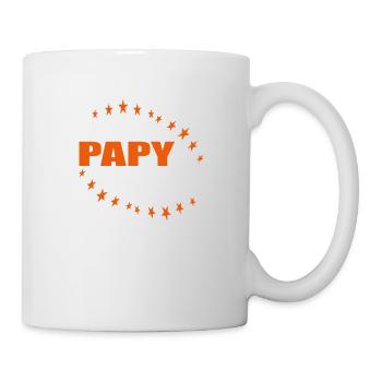 Meilleur Papy Du Monde - Mug blanc - blanc - Droite