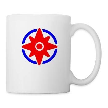 Boussole - Mug blanc - blanc - Droite