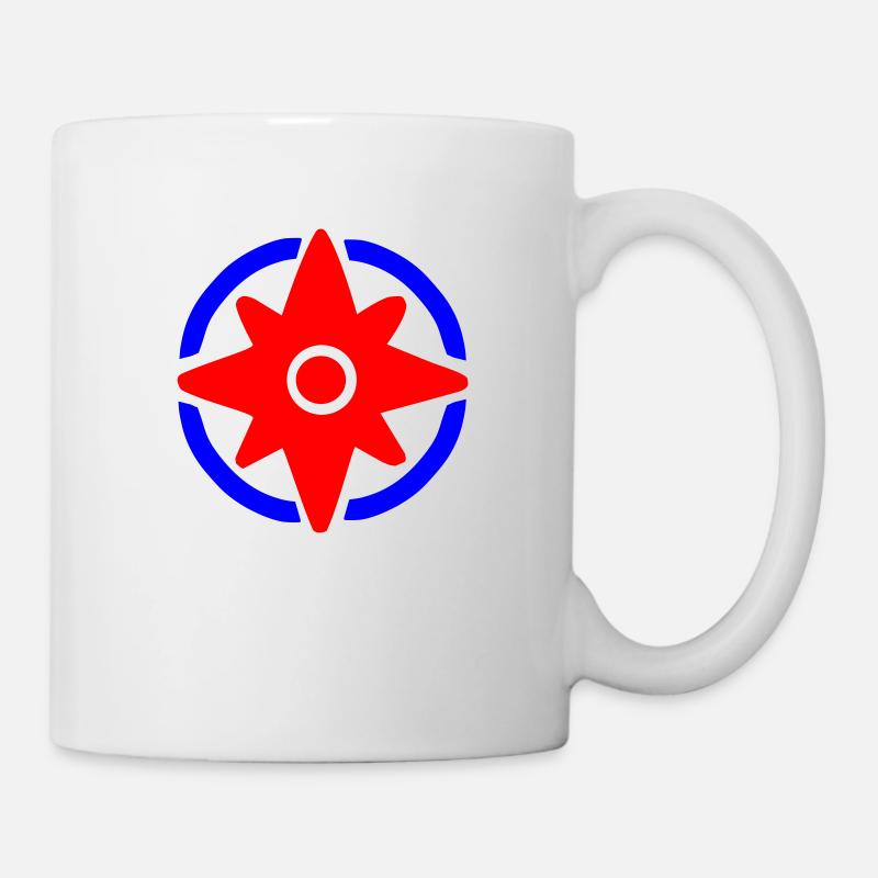 Boussole - Mug blanc - blanc