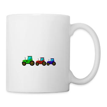 Legendärer Traktorfahrer Traktor Trecker - Tasse - Weiß - Rechts