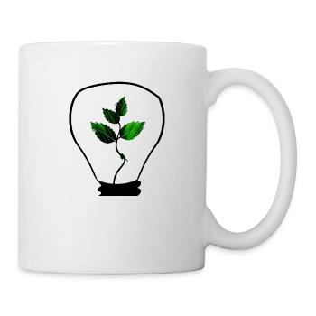 Sustainability starts with an idea - Mug - white - Right
