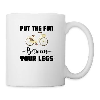 Marathon Triathlon Running Jogging Biking Cycling - Mug - white - Right