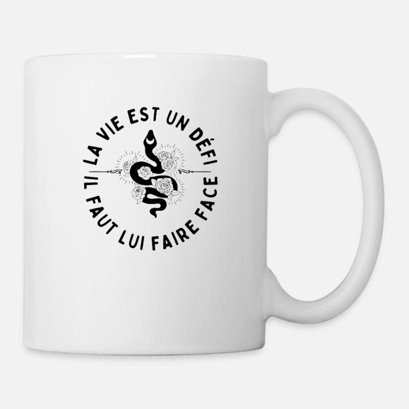CITATION - Mug blanc - blanc