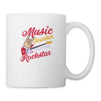 Music Teacher Educational School Music Teacher - Mug - white - Right