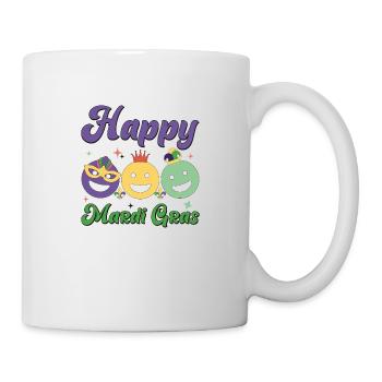 Joyeux Mardi Gras - Mug blanc - blanc - Droite