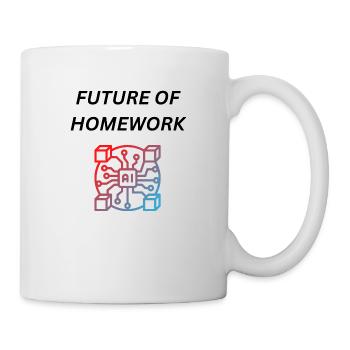 Homework AI Künstliche Intelligenz Wissen Home - Tasse - Weiß - Rechts