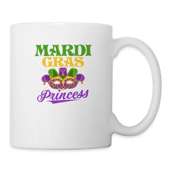 Mardi Gras Princess Parade BeadsParty - Mug - white - Right