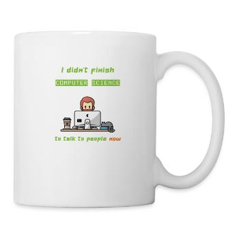 Fachinformatiker, Informatik - Tasse - Weiß - Rechts