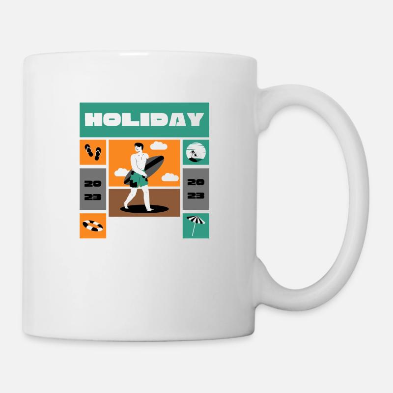 Holiday - Mug blanc - blanc