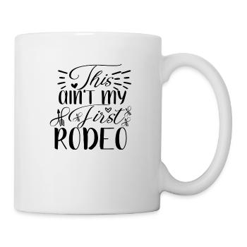 Ce n’est pas mon premier rodéo - Mug blanc - blanc - Droite