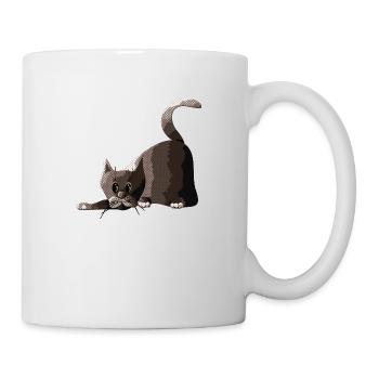 Cat - Mug - white - Right