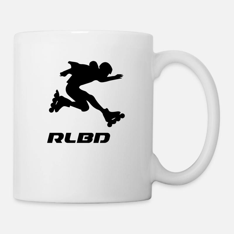 patineur saut roller - Mug blanc - blanc