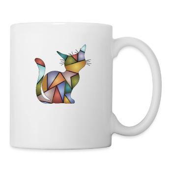 Cat - Mug - white - Right