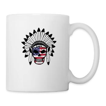 FIRST NATION TO USA - Mug - white - Right
