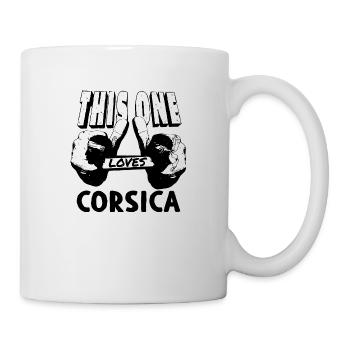 Corsica flag Corsica Flag Corsica Corsican - Mug - white - Right