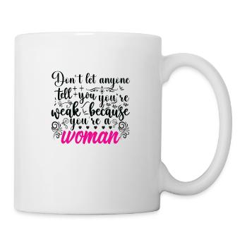 Le pouvoir des femmes - Le pouvoir des filles - Le pouvoir des femmes - Mug blanc - blanc - Droite
