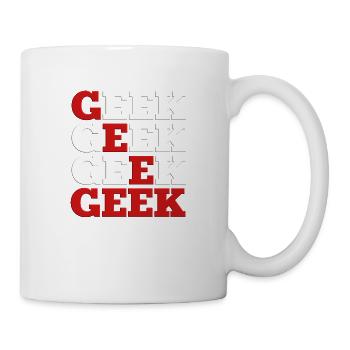 Geek - Tasse - Weiß - Rechts